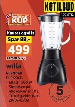 Wilfa blender