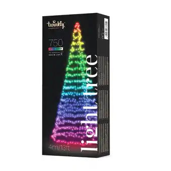 Punkt1 Twinkly wifi rgbw limelight julelys 4m 750 led tilbud
