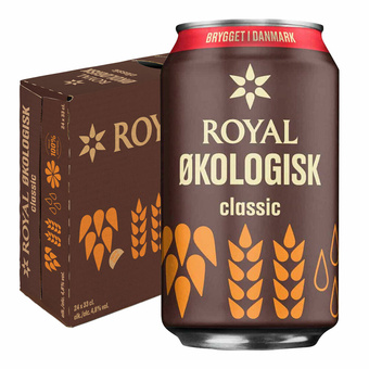 Netpris Ceres royal økologisk classic 4,8% 24 x 330ml (bedst før: 05.08.2023) tilbud