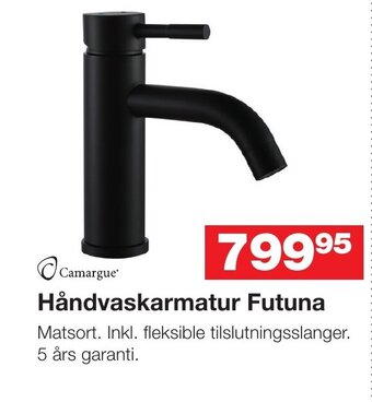 Bauhaus Håndvaskarmatur Futuna tilbud