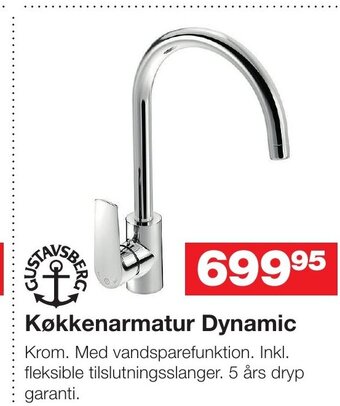 Bauhaus Køkkenarmatur Dynamic tilbud