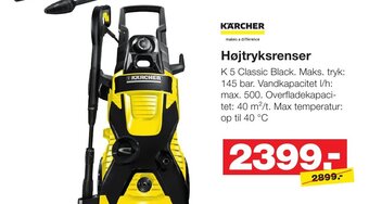 Bauhaus KARCHER Højtryksrenser tilbud