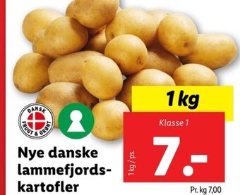 Lidl Nye danske lammefjords-kartofler tilbud