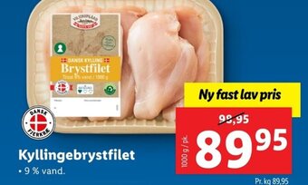 Lidl Kyllingebrystfilet tilbud