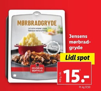 Lidl Jensens mørbrad-gryde tilbud