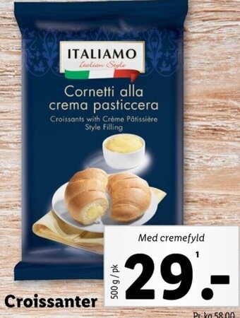 Lidl Croissanter tilbud