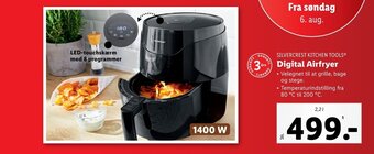 SILVERCREST KITCHEN TOOLS® Digital Airfryer