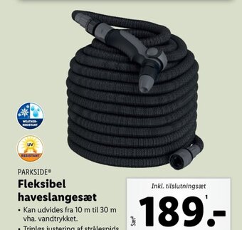 PARKSIDEⓇ Fleksibel haveslangesæt