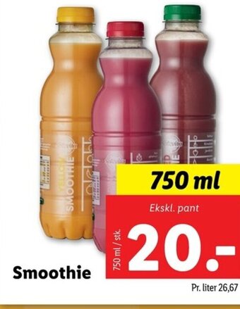 Lidl Smoothie tilbud