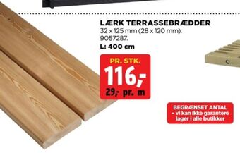 jem & fix Ukendt terrassebrædder tilbud