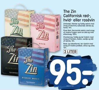 REMA 1000 Ukendt californisk rødvin tilbud