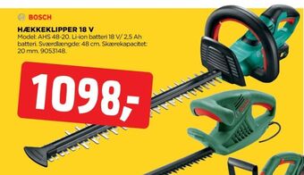 jem & fix Bosch hækkeklipper tilbud