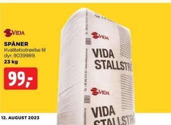 Vida strøelse