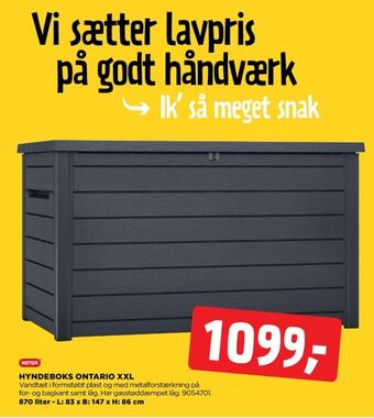 Keter hyndeboks