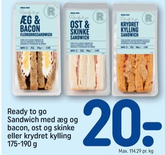 REMA 1000 Rema 1000 sandwich tilbud