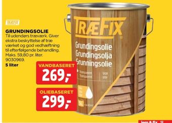 jem & fix Træfix træolie tilbud