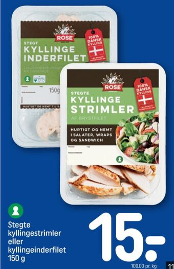 REMA 1000 Rose kyllingeinderfilet tilbud