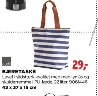 jem & fix Ukendt strandtaske tilbud