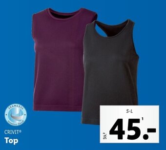 Lidl CRIVIT Top tilbud