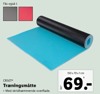 Lidl CRIVIT® Træningsmåtte tilbud