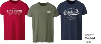 Lidl LIVERGYⓇ T-shirt tilbud