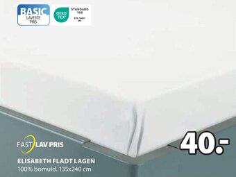 JYSK ELISABETH FLADT LAGEN tilbud