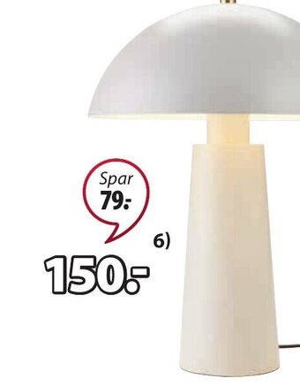 JYSK Markus Bordlampe tilbud