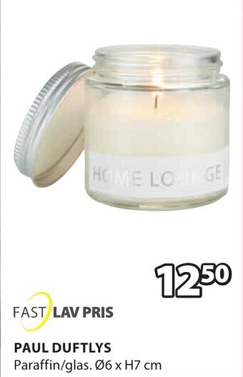 JYSK PAUL DUFTLYS tilbud