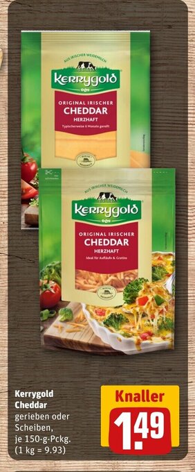 REWE DE Kerrygold Cheddar tilbud