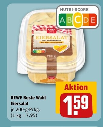 REWE DE REWE Beste Wahl Eiersalat tilbud