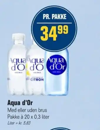 Otto Duborg Aqua d'Or Med eller uden brus tilbud