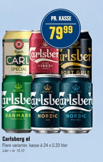 Otto Duborg Carlsberg ol tilbud