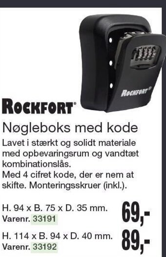 Harald Nyborg Nøgleboks med kode tilbud