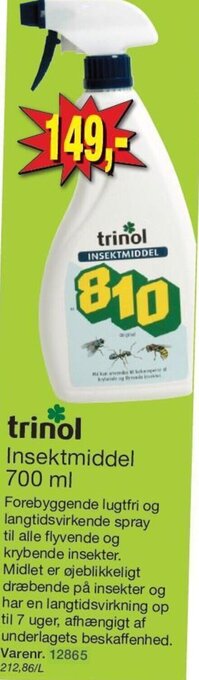 Harald Nyborg Insektmiddel 700 ml tilbud