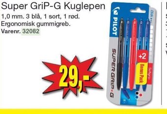 Harald Nyborg Super GriP-G Kuglepen tilbud