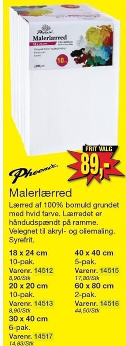 Harald Nyborg Malerlærred tilbud