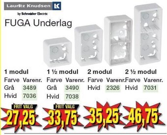 Harald Nyborg FUGA Underlag tilbud