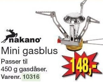 Harald Nyborg Mini gasblus tilbud