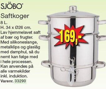 Harald Nyborg SJÖBO Saftkoger tilbud