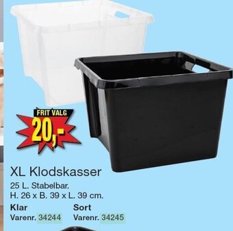 Harald Nyborg XL Klodskasser tilbud