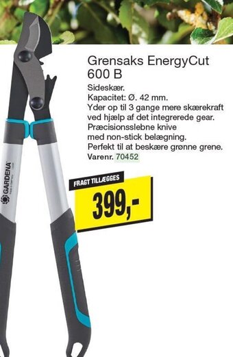 Harald Nyborg Grensaks EnergyCut 600 B tilbud