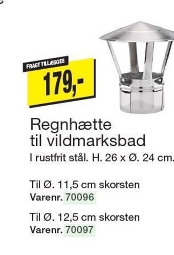 Harald Nyborg Regnhætte til vildmarksbad tilbud