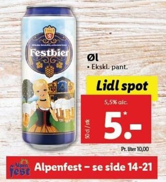 Lidl øl tilbud