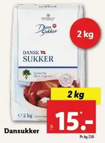 Dansukker 2 kg