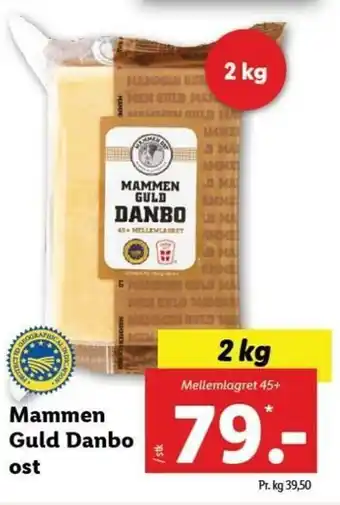 Mammen Guld Danbo ost 2 kg