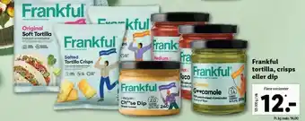 Frankful Tortilla, Crisps Eller Dip 125-300g
