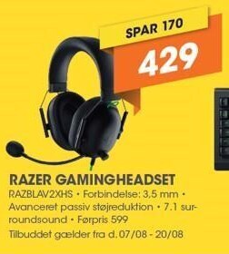 Razer gamingheadset