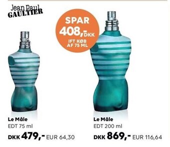 Jean paul gaultier le mâle