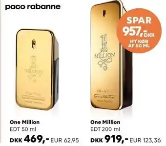 Paco rabanne one million