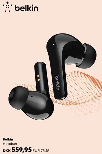 Scandlines Travel Shop Belkin headset tilbud